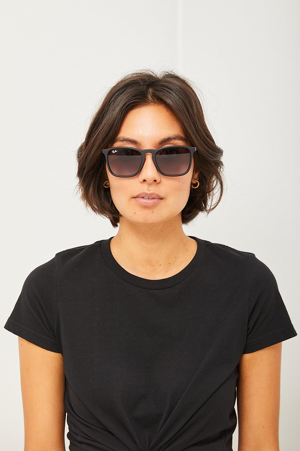 ブランドサングラスRay-Ban Chris ブラック Ray-Ban CHRIS UNISEX - Sunglasses - black - Zalando