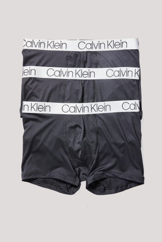 Calvin Klein Cotton Stretch Boxer Brief 3-Pack NB1770 Black Mens Underwear