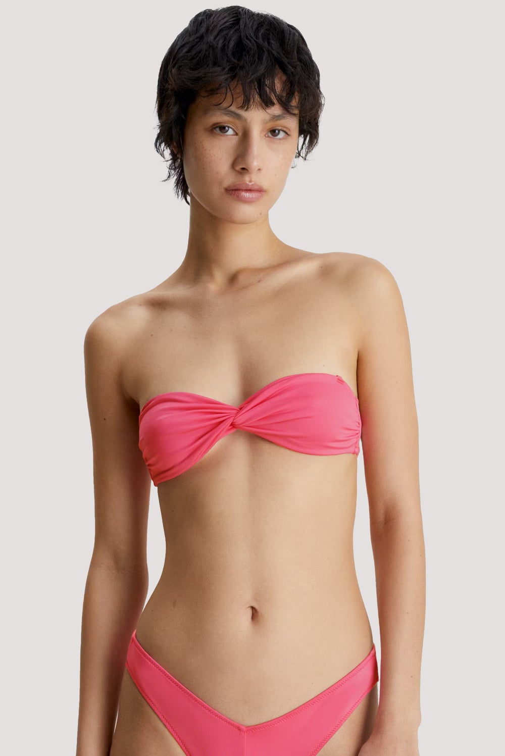 CK Monogram Micro Bandeau Bikini Top North Beach