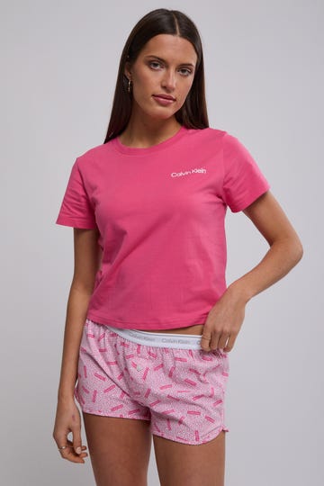 Short Sleeve Shorts Pyjama Set