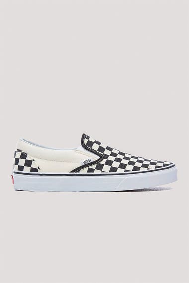 Checkerboard Classic Slip On Shoes