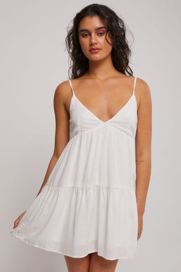 Classic Tiered Mini Dress