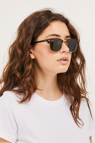 Rb3016 Clubmaster Classic Sunglasses North Beach