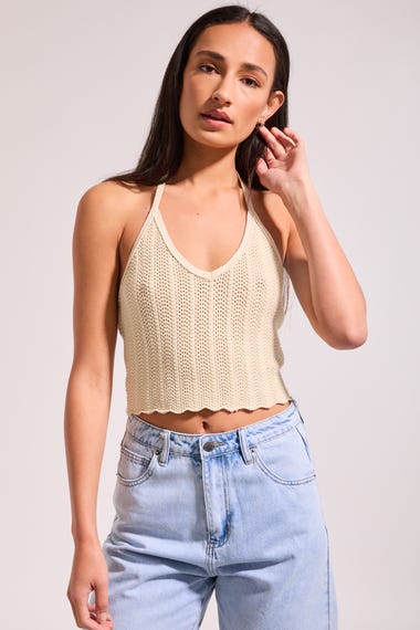 Crochet Halter Top