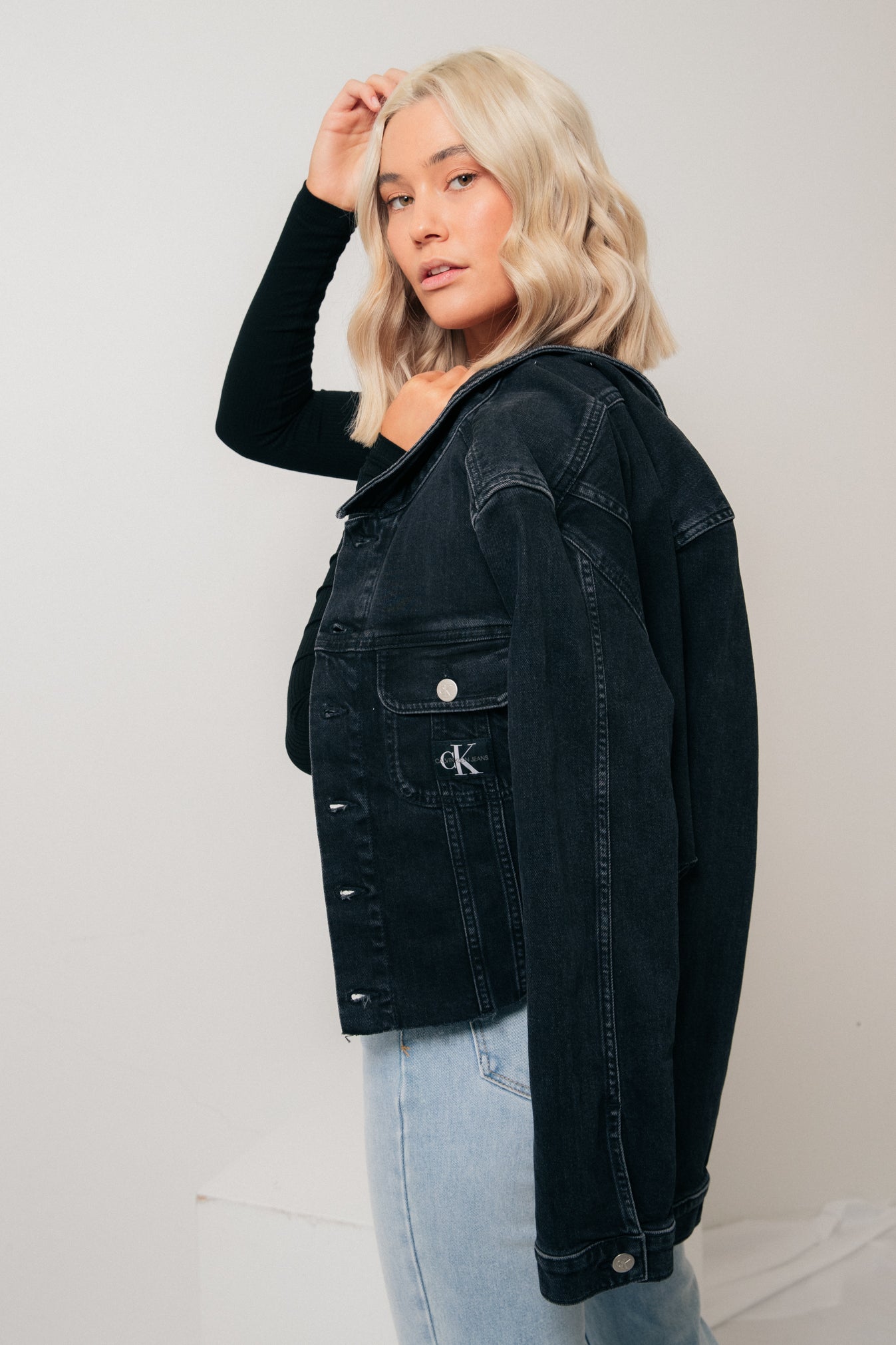 black denim jacket nz