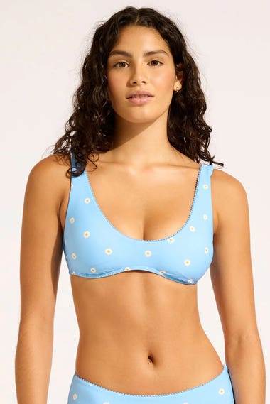 Daisy Chain Multi Fit Longline Bikini Top