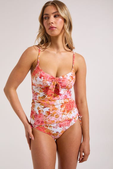 Daisyfield Tie B/c Cup Singlet Bikini Top