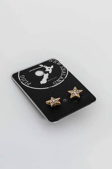 Diamante Star Earring