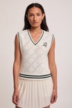 Diamond Knit Vest