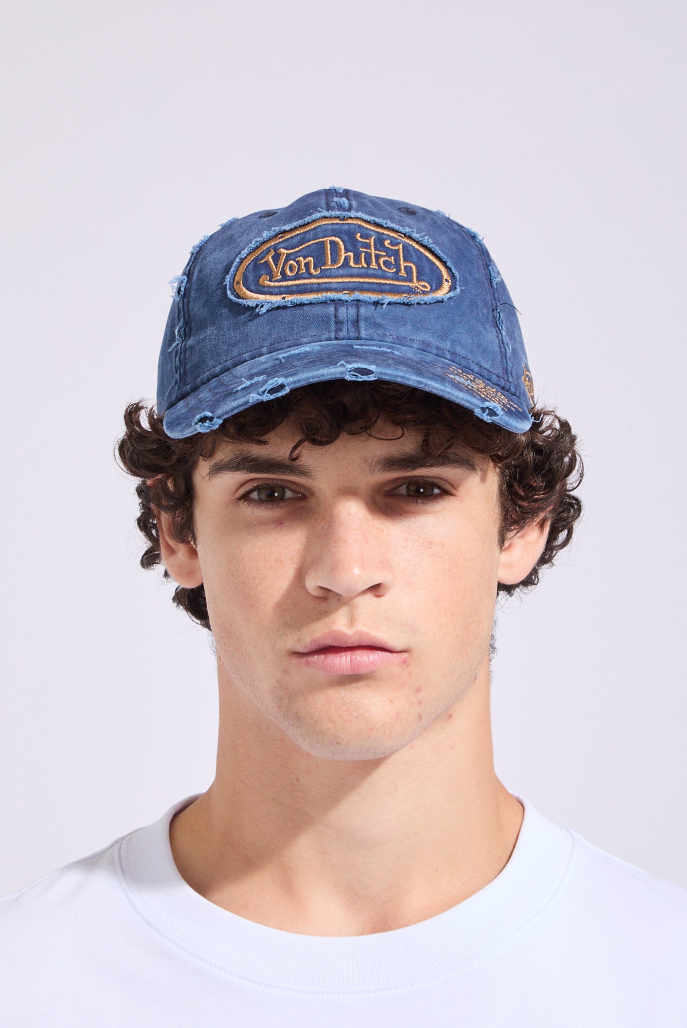 Distressed Zigzag Dad Cap | North Beach