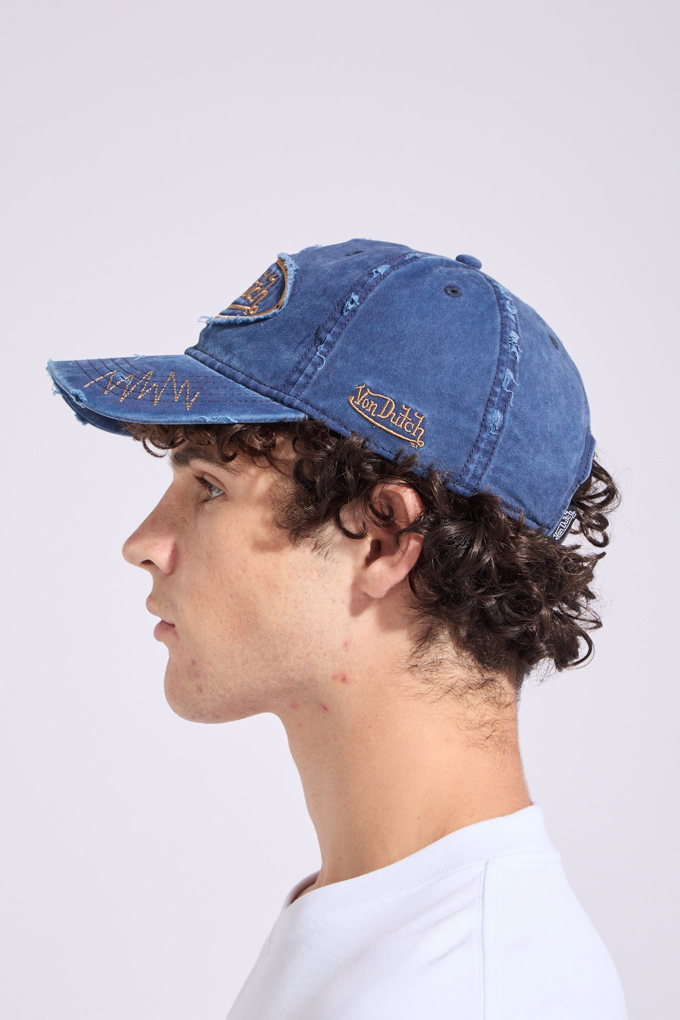 Distressed Zigzag Dad Cap | North Beach