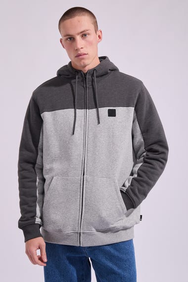 Division Lined Zip Hoodie