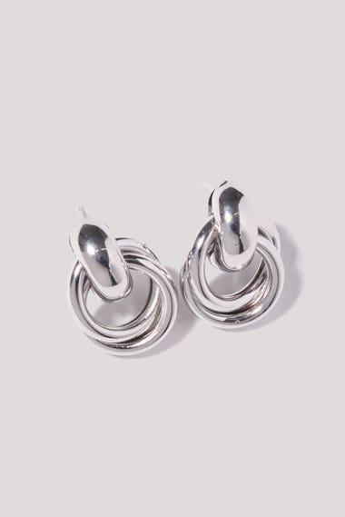 Double Drop Hoop Earrings