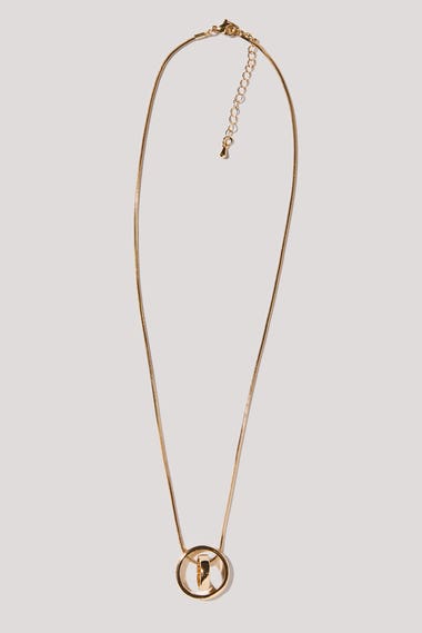 Double Hoop Necklace