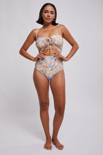 Dream Chaser Tanlines One Piece Swimsuit