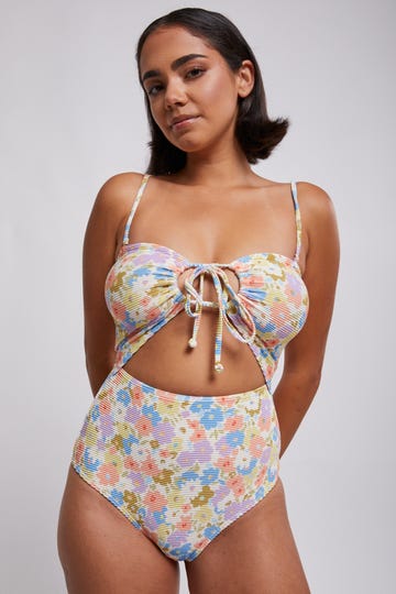 Dream Chaser Tanlines One Piece Swimsuit