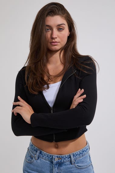 Dua Zip Thru Sweatshirt
