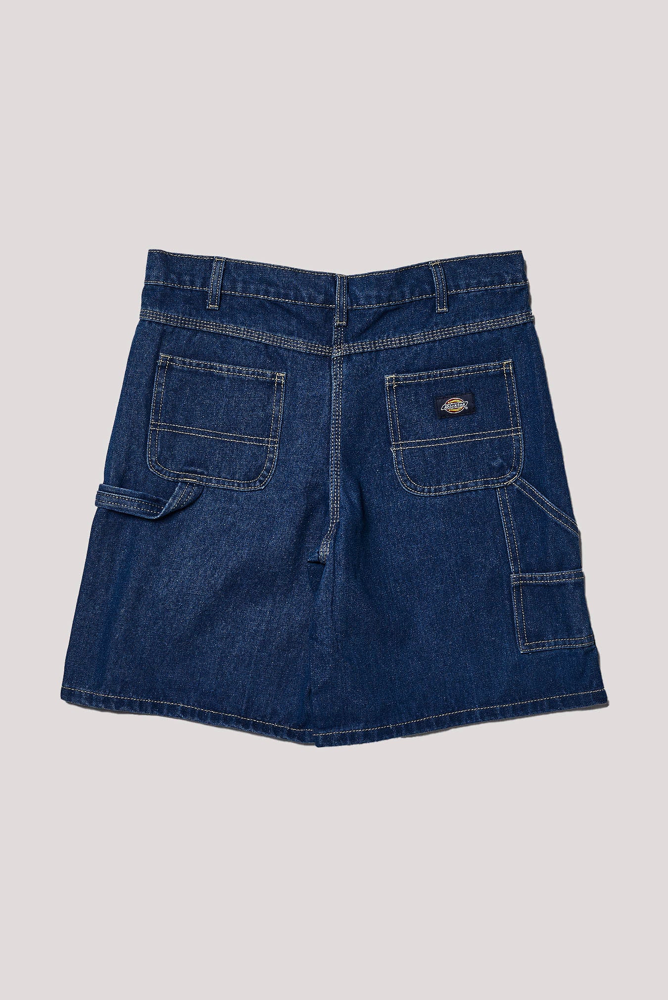 ★Wai Kei★ Double pocket denim shorts light blue YK22HSPT03 Icecream Running Dog Denim Shorts | Heavy Wash Blue | SVD USA