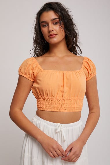 Dylan Cap Sleeve Top