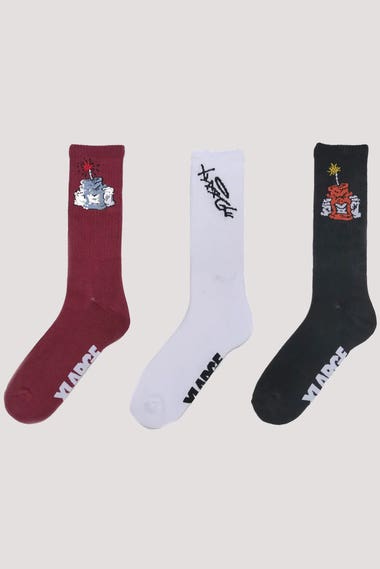 Dynamite 3 Pack Socks