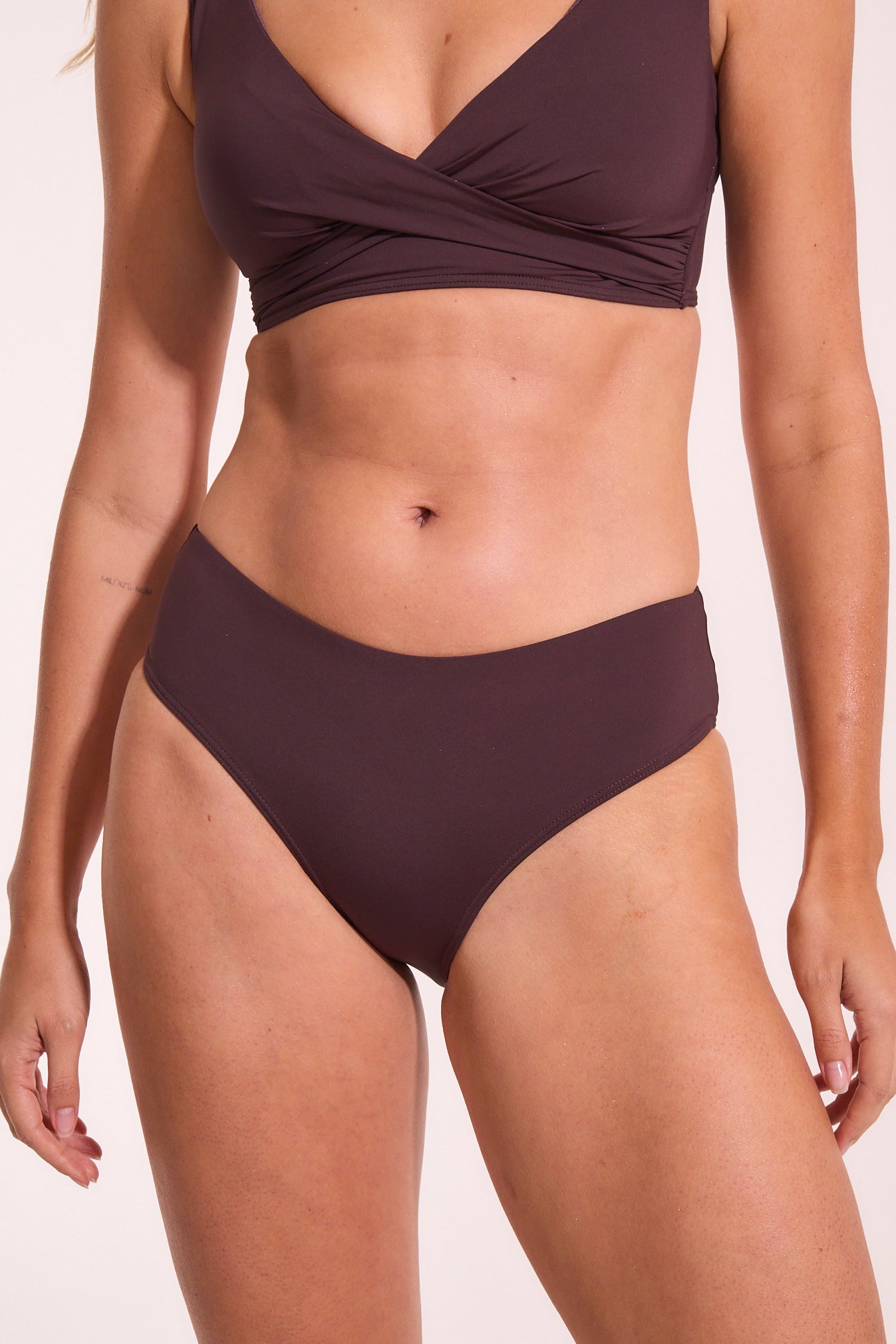 Eco Essentials Cobalt Midi Bikini Bottom