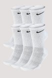Everyday Cushioned Sock 6 Pack