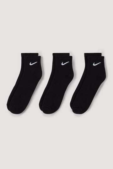 Everyday Cushioned Ankle Sock 3 Pack