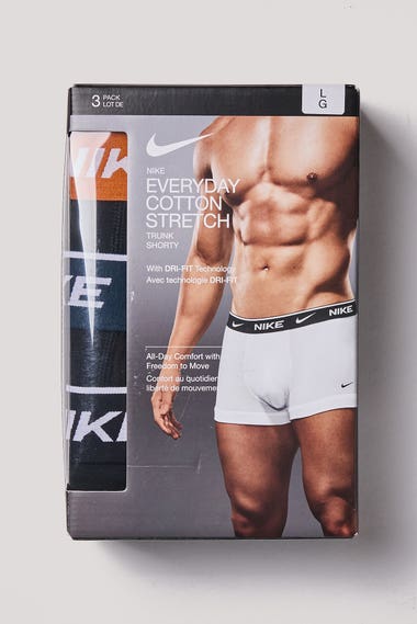 Everyday Stretch Trunks 3 Pack