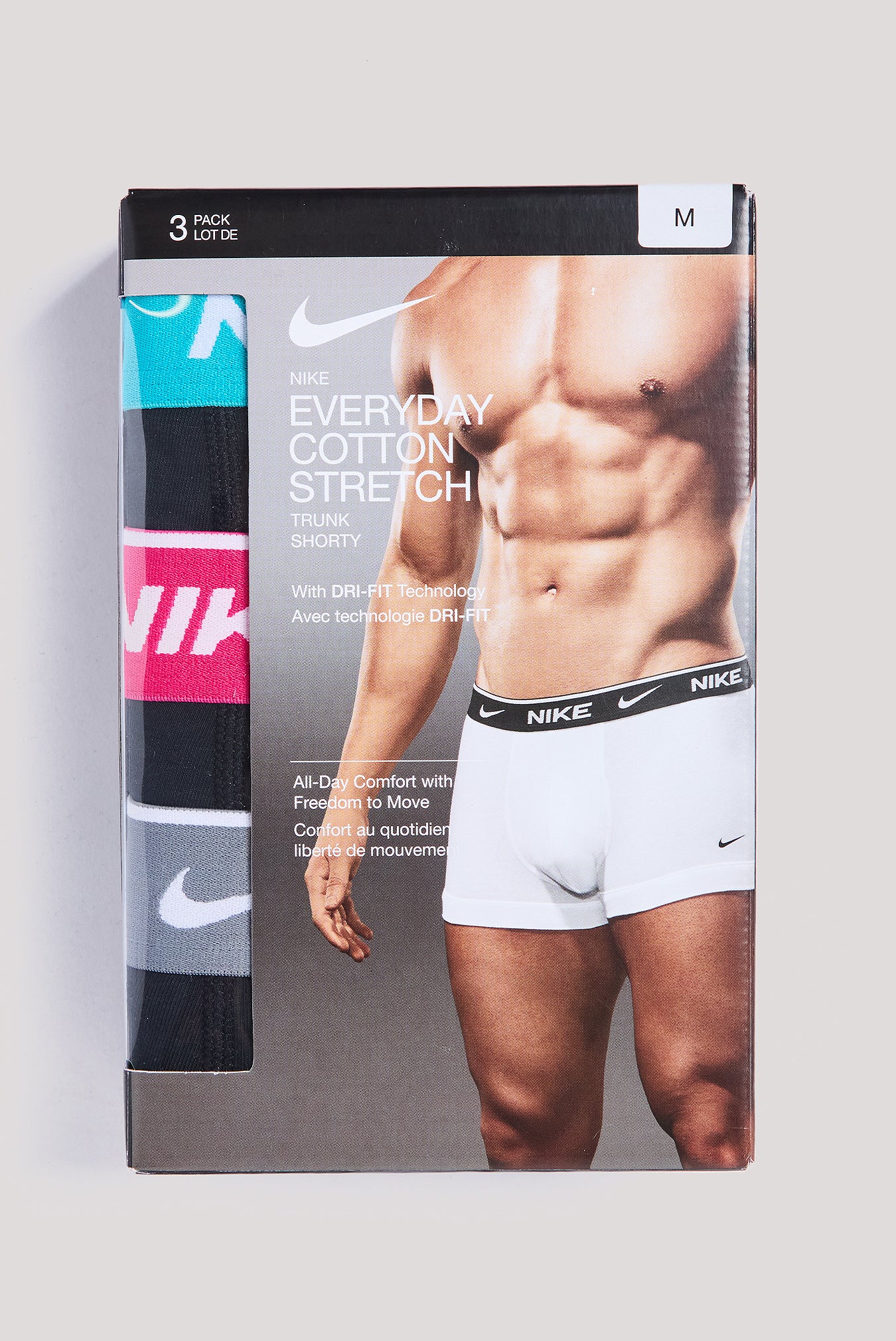 nike cotton stretch trunks