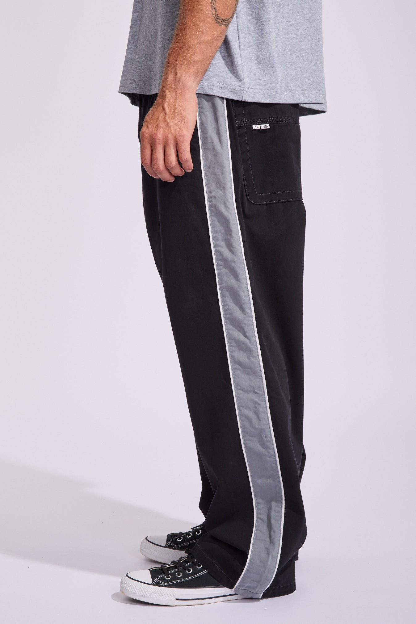 Lifemania DADDY TROUSERS（SOFT BLACK） Lifemania DADDY TROUSERS