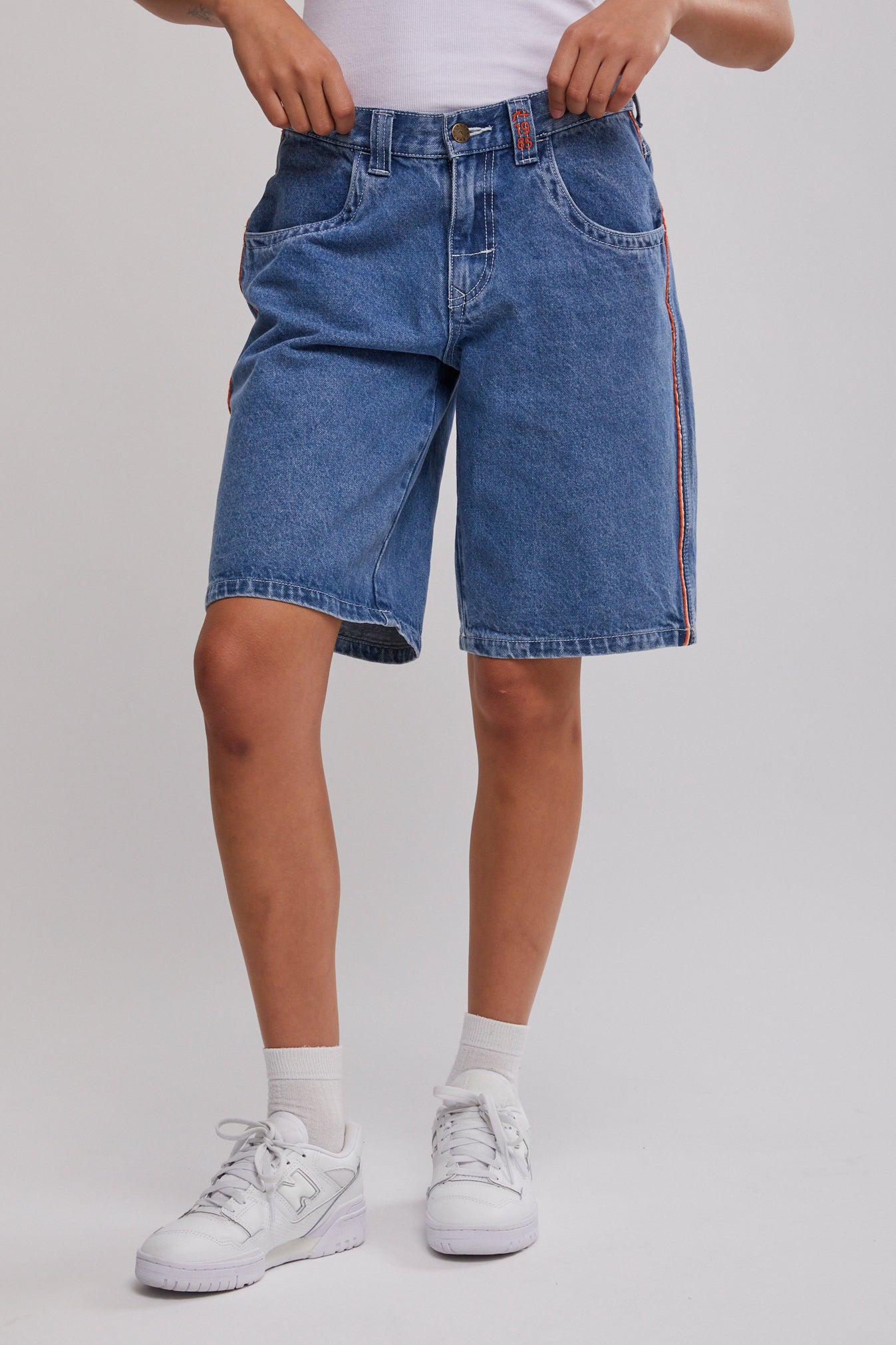 Flip Mommy Low Rise Wide Leg Jorts | North Beach