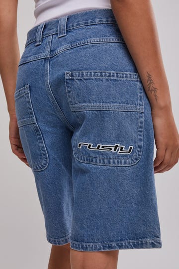 Flip Mommy Low Rise Wide Leg Jorts