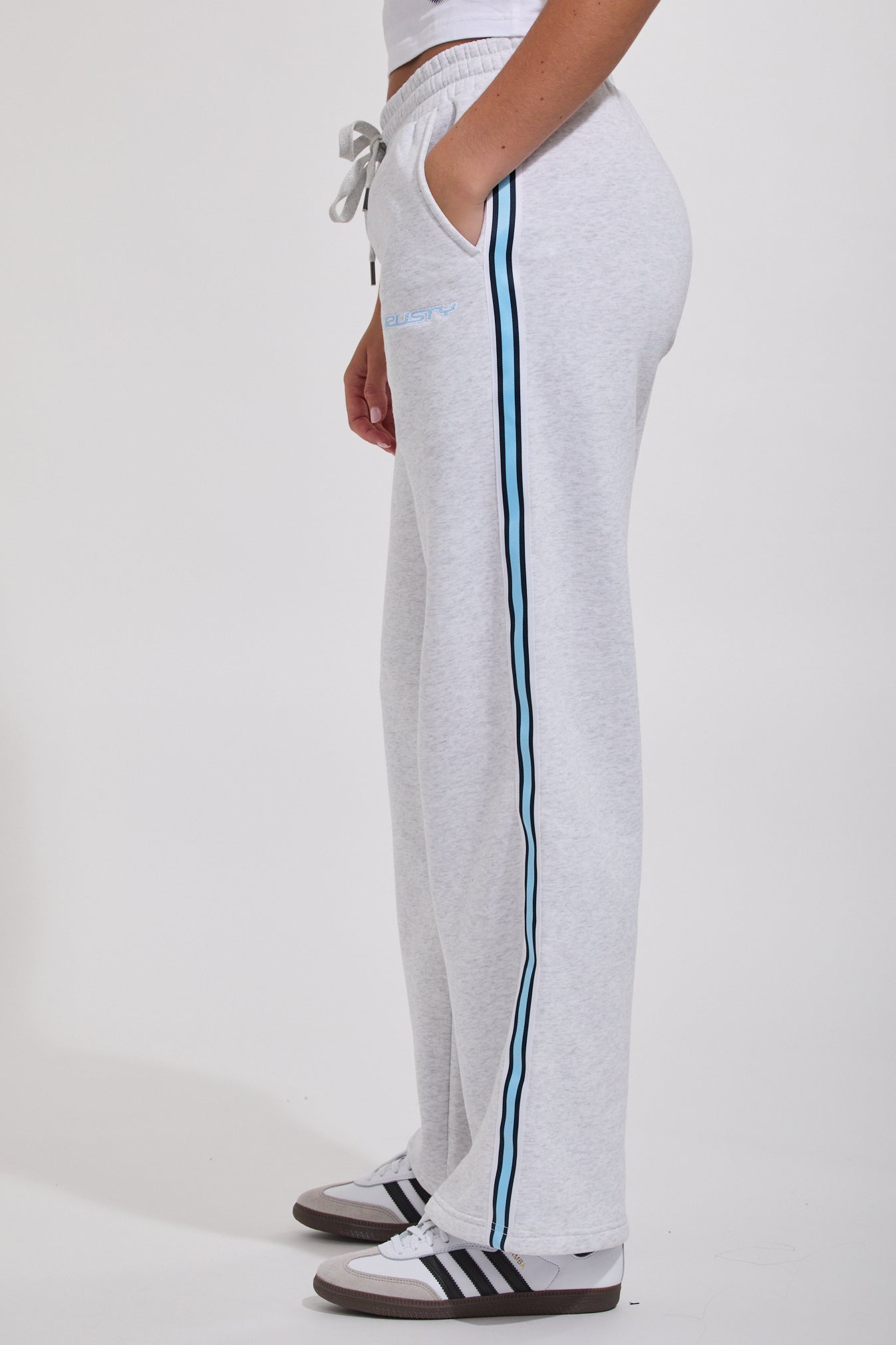 Current☆23SS LOW RISE TRACK PANTS RSQ Womens Low Rise Baggy Track Pants - RED | Tillys