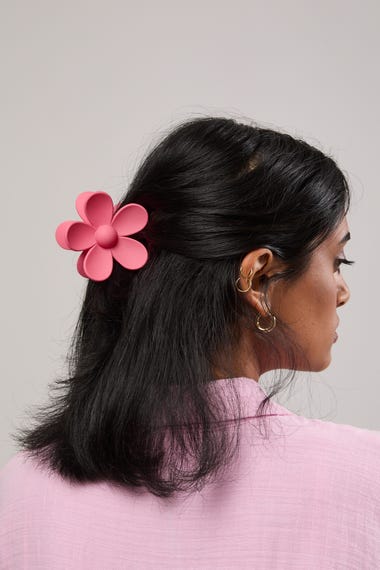 Flower Hair Claw Clip