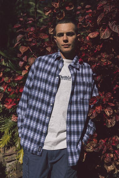 Friendly Service Flannel Long Sleeve Shirt