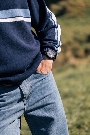 Oversized Analogue/digital Watch