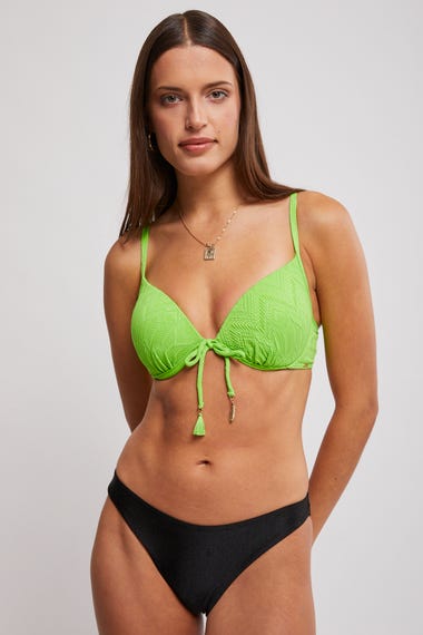 Gelato Slim Tie Underwire Bikini Top