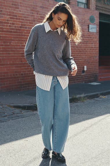 Gigi Barrel Jeans