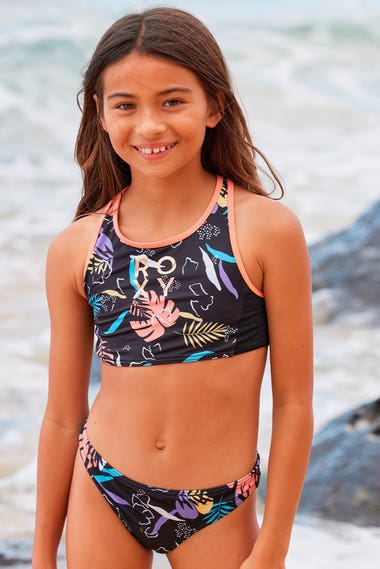 Youth Active Crop Top Bikini Set