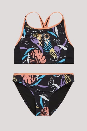 Youth Active Crop Top Bikini Set