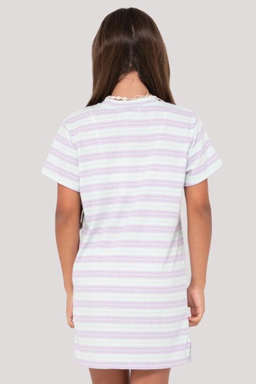 Youth Camila Stripe Tee Dress
