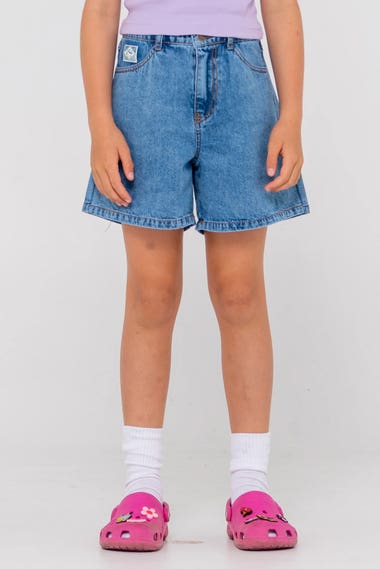 Youth Cyprus High Denim Shorts