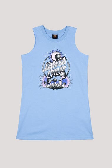 Youth Dark Arts Dot Front Muscle Dress