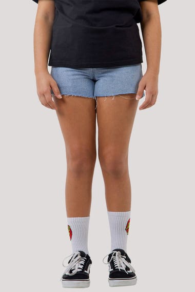 Youth Mfg Dot Retro Denim Shorts