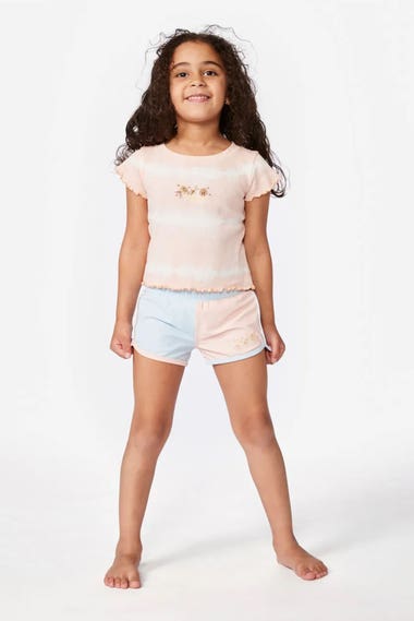 Girls Moonflower Tie Dye T Shirt