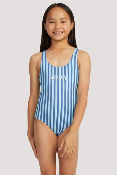 Youth Serenity Stripe One Piece Swimsuit