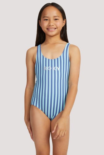 Teen Girls Girls 6-16 Serenity Stripe Bralette Two-piece Bikini Set by ROXY