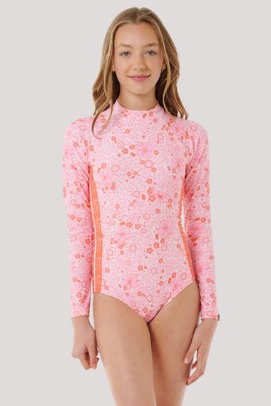 Youth Summer Sol Long Sleeve Surfsuit