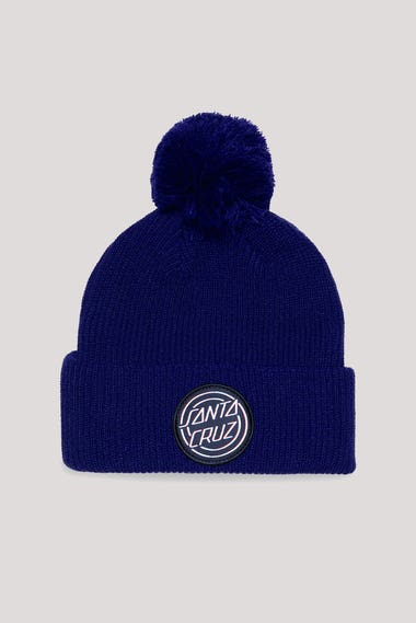 Youth Triple Stroke Bobble Beanie