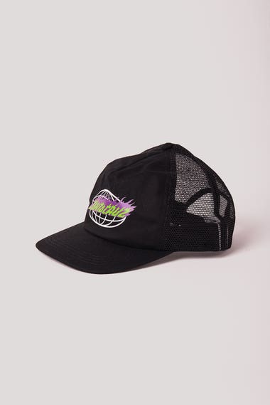 Youth Global Flame Strip Trucker Cap